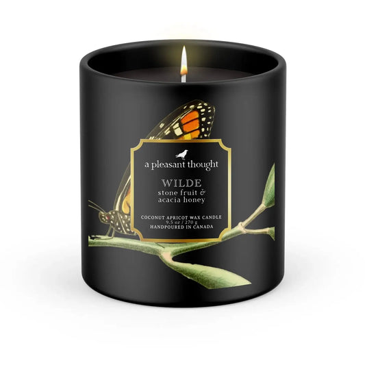 Wilde | Stone Fruit & Acacia Honey | Raven Candle -  A Pleasant Thought Candle Co