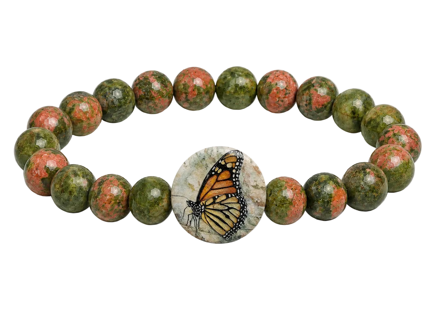Monarch Meadow Gemstone Bracelet