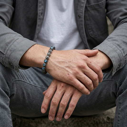 Labradorite Gemstone Bracelet