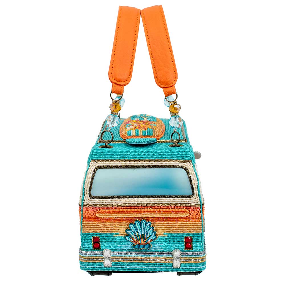 Mary Frances - Catch A Wave Top Handle Surf Van Handbag