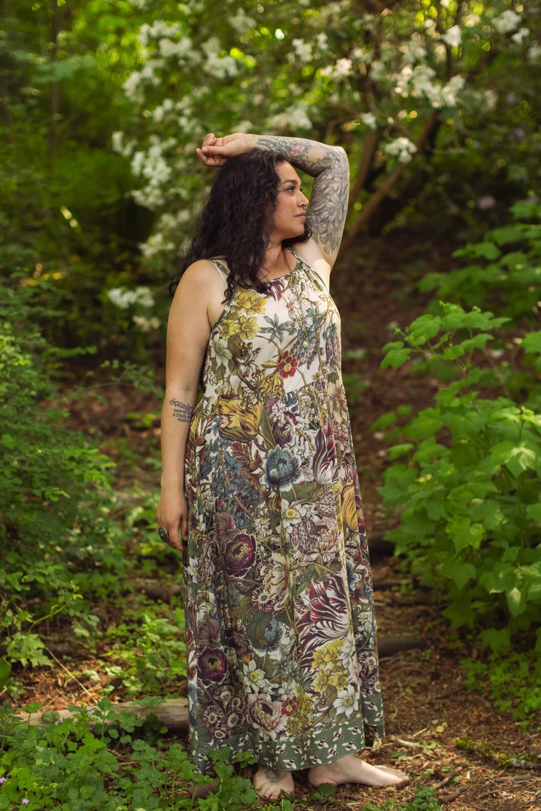 Market Of Stars Love Grows Wild Bohéme Slip Dress with Bees