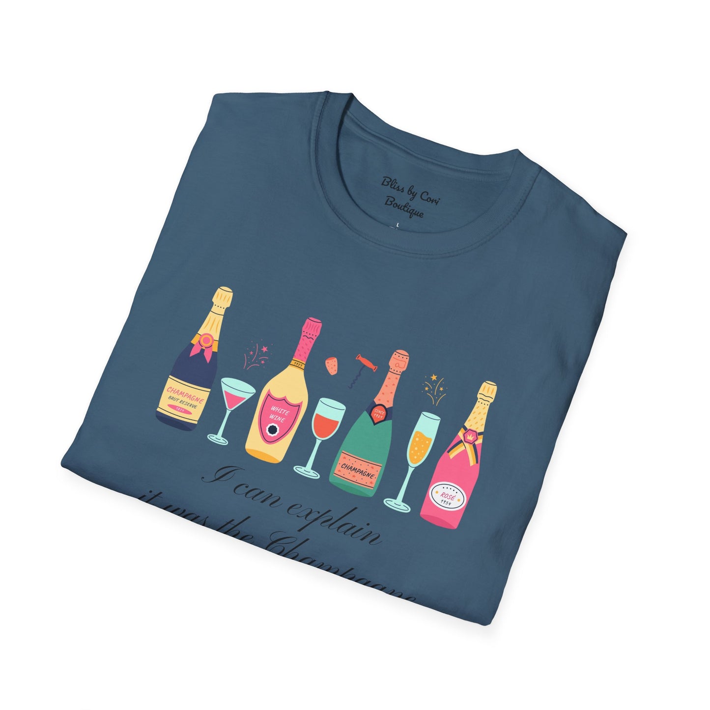 I Can Explain...It was The Champagne Softstyle T-Shirt Available In 14 Colors