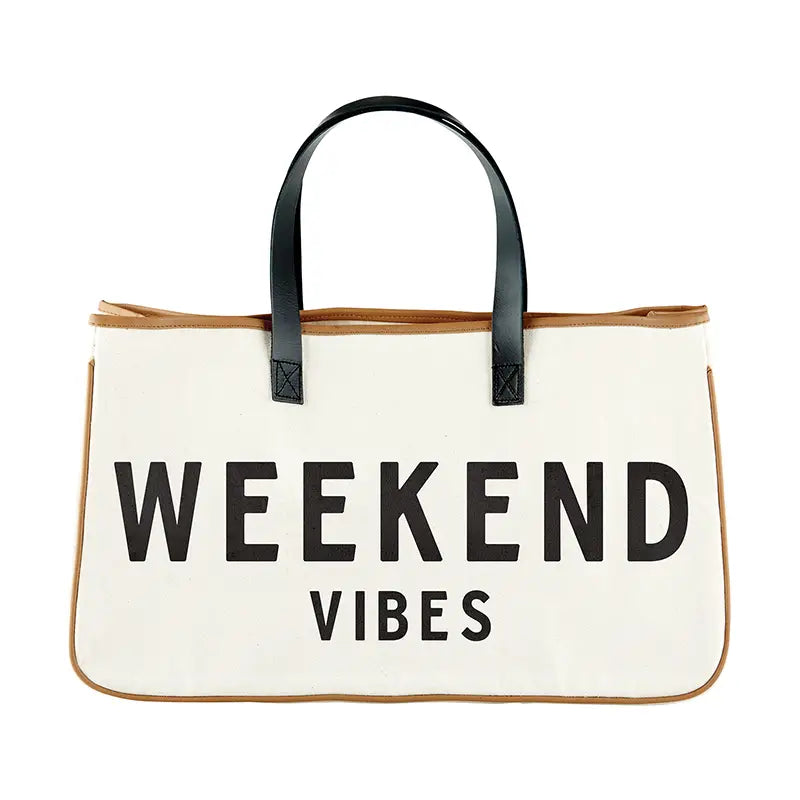 Weekend Vibes Canvas Tote - Santa Barbara Design Studio by Creative Brands