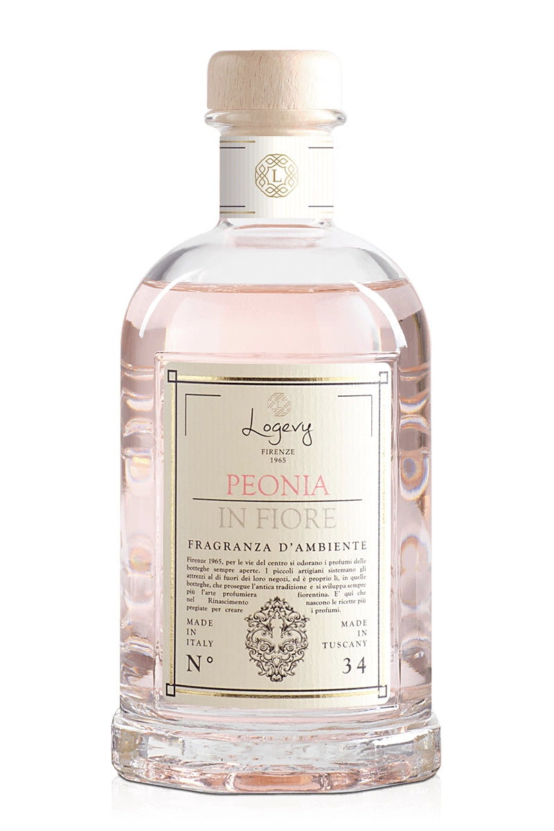 Logevy Firenze 1965 - Home Fragrances - Peonia in Fiore Luxury Reed Diffuser