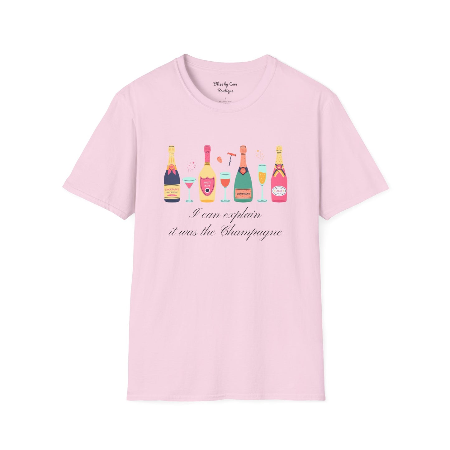 I Can Explain...It was The Champagne Softstyle T-Shirt Available In 14 Colors