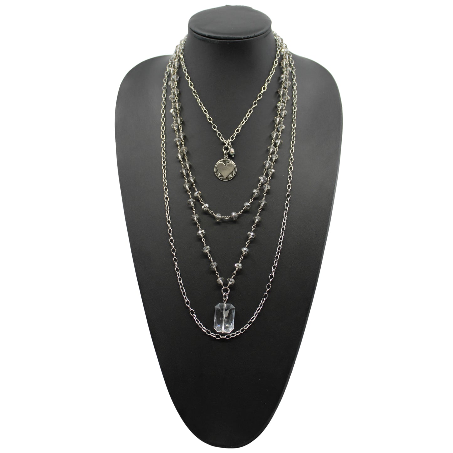 I Might Be Wrong But I Doubt It Rosary Long Chain Mantra Necklace