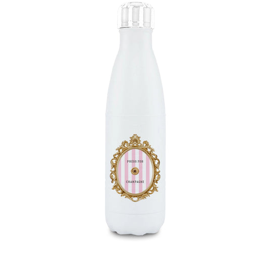 Press For Champagne Water Bottle