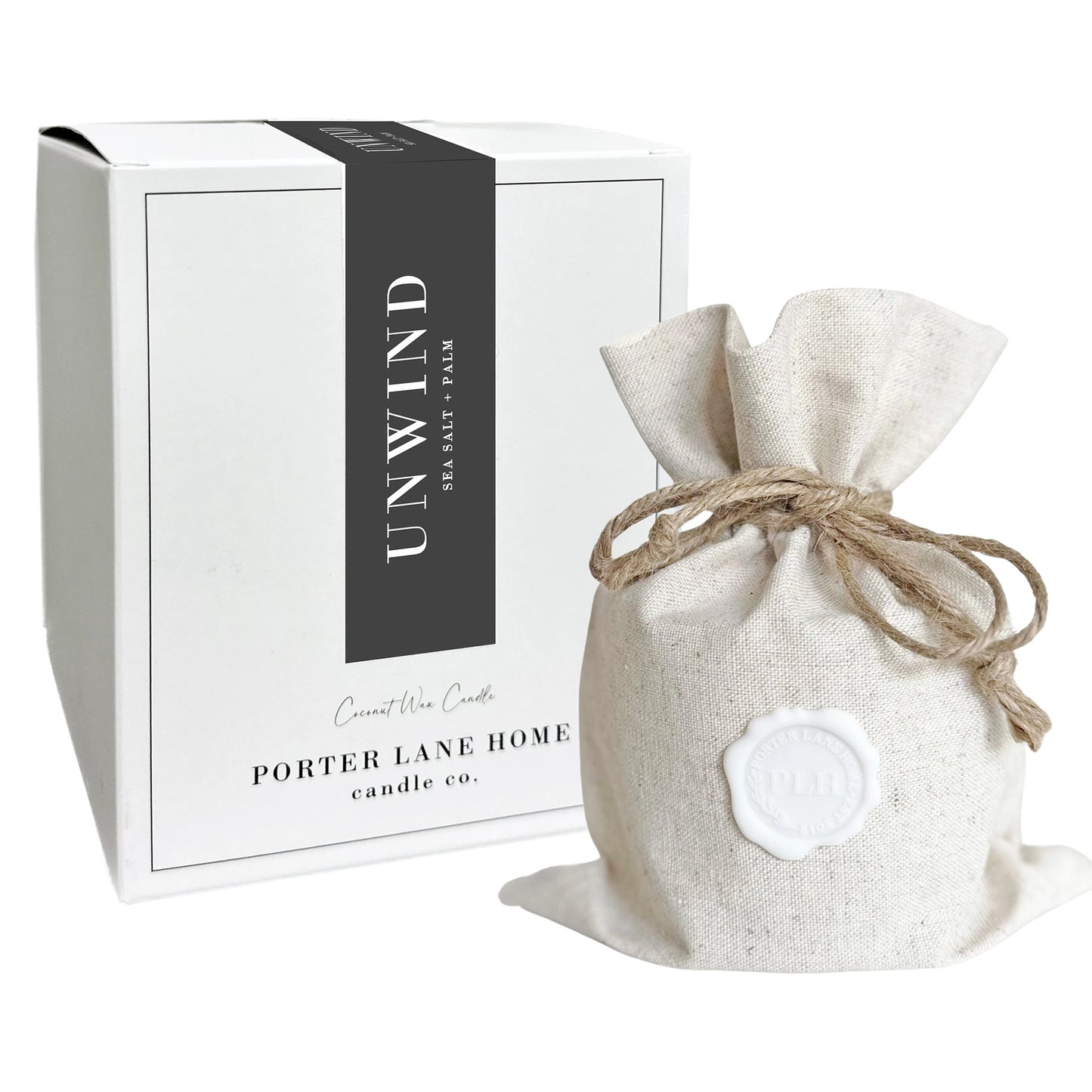 Unwind | Sea Salt + Palm Candle | Signature Collection