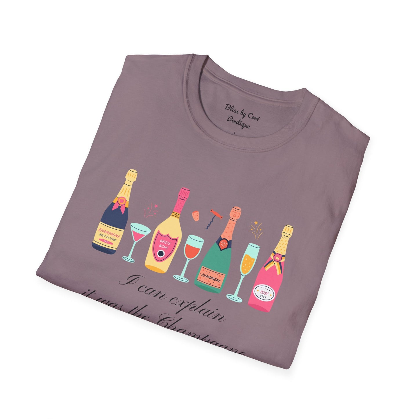 I Can Explain...It was The Champagne Softstyle T-Shirt Available In 14 Colors