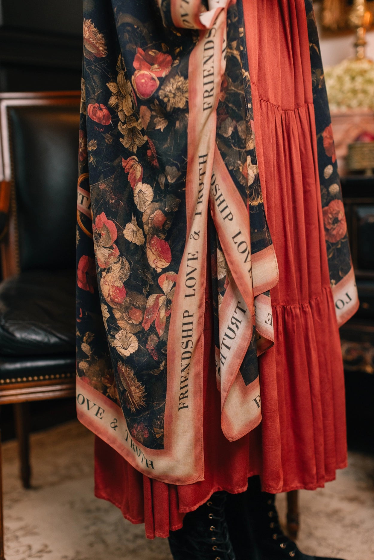 Heart of Gold Goddess Starduster Kimono w/ Sacred Heart Pre-Order Ships In September