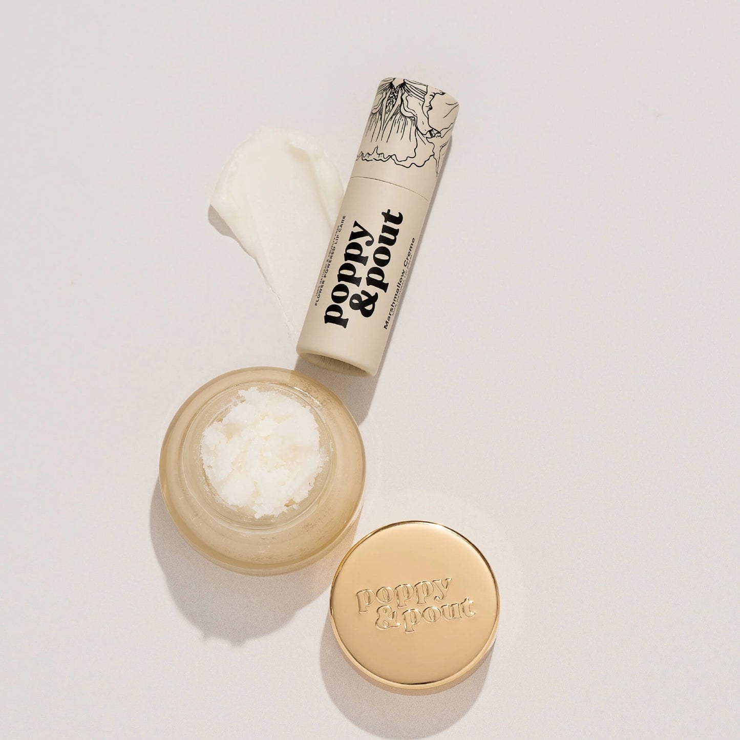 Poppy & Pout Marshmallow Creme Lip Care Duo