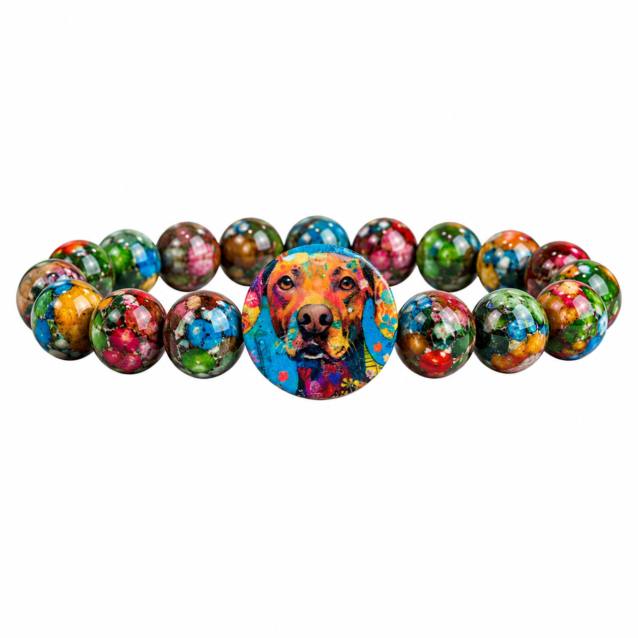 Rainbow Rover Gemstone Bracelet