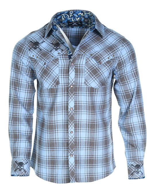 Master of Puppets Blue Men's Shirt