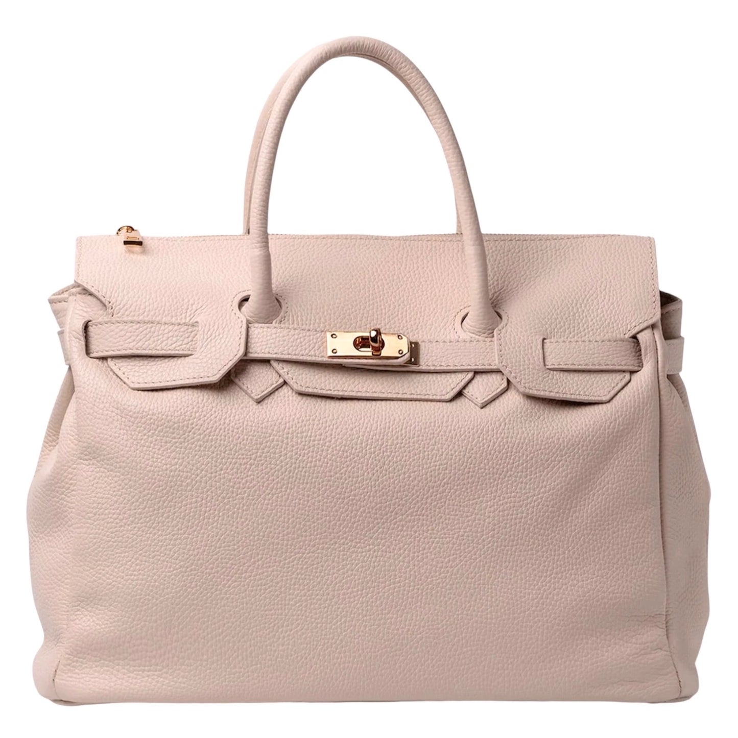 Sleet Italian Dollaro Leather Handbag