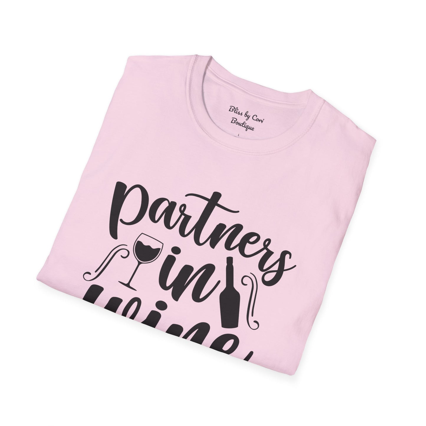 Partners In Wine Softstyle T-Shirt Available In 14 Colors