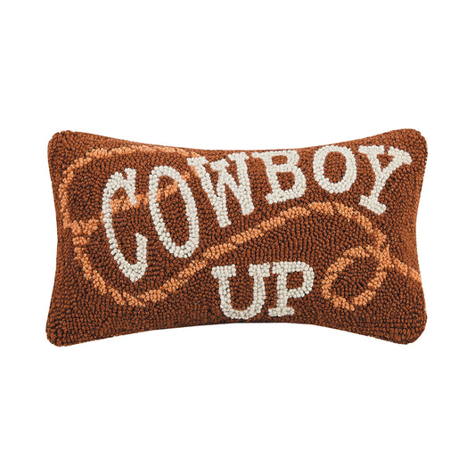 Cowboy Up Hook Pillow-  Preorder For Mid June Shipment