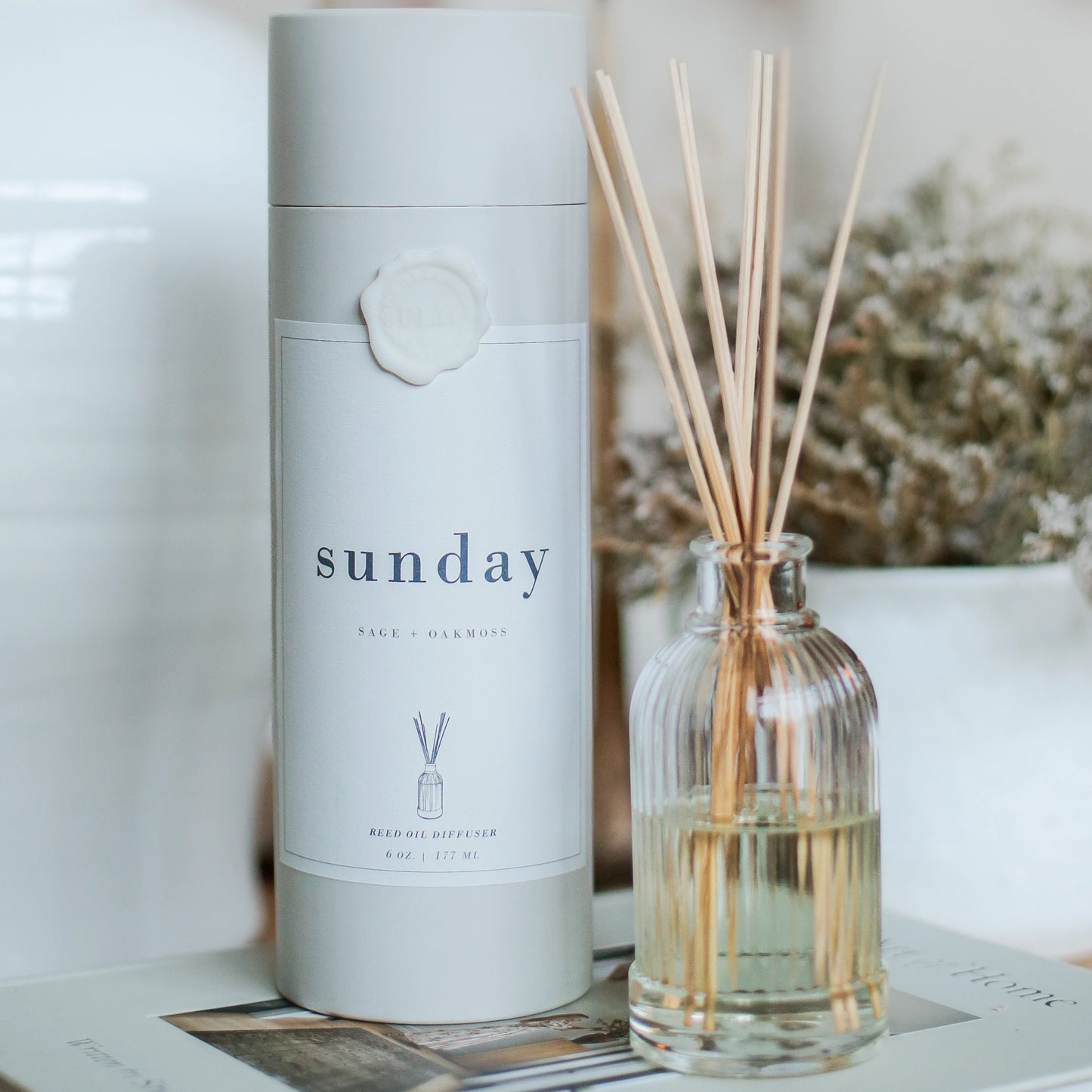 Sunday | Sage + Oakmoss Reed Diffuser