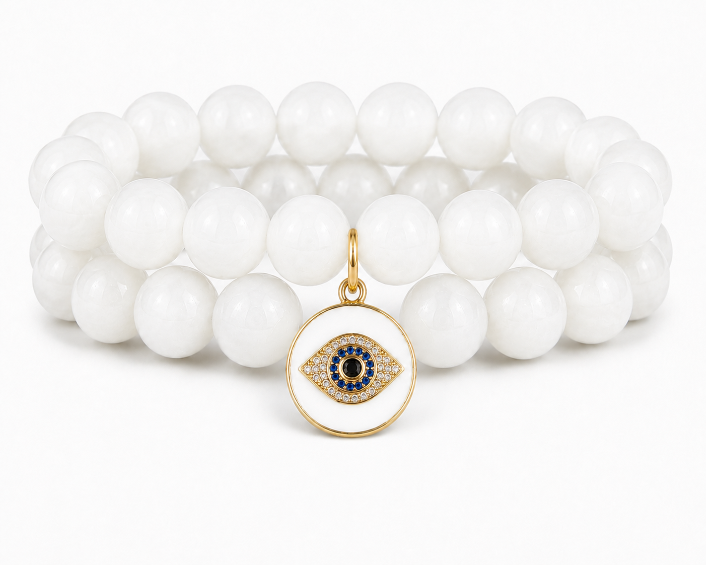 Evil Eye Protection Bracelet Set