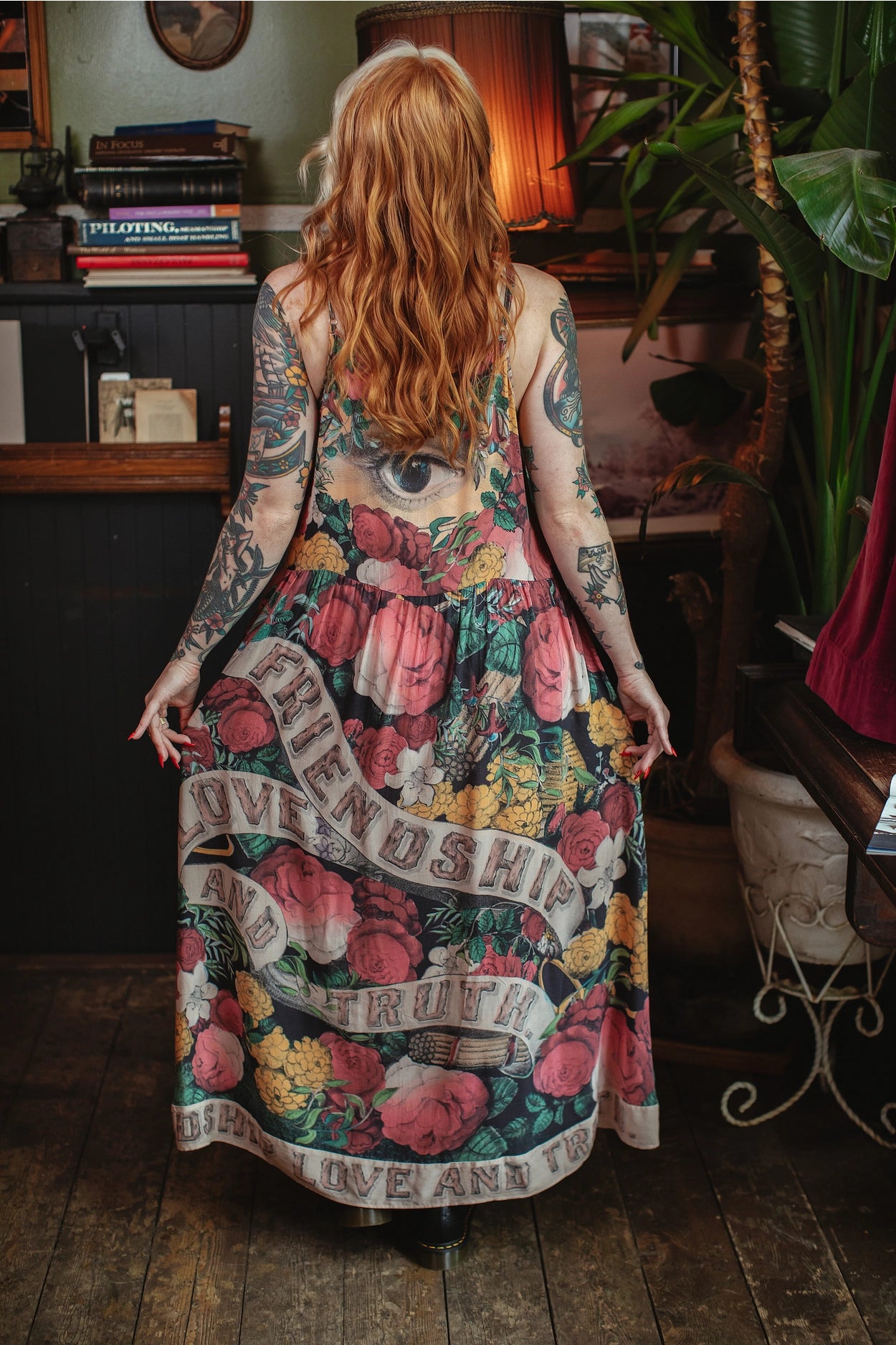 Friendship Love & Truth Bohéme Long Maxi Slip Dress Pre-Order Sips September 2025