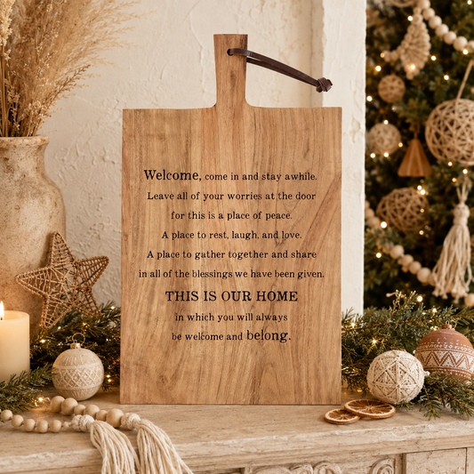 Face to Face Charcuterie Board – Home