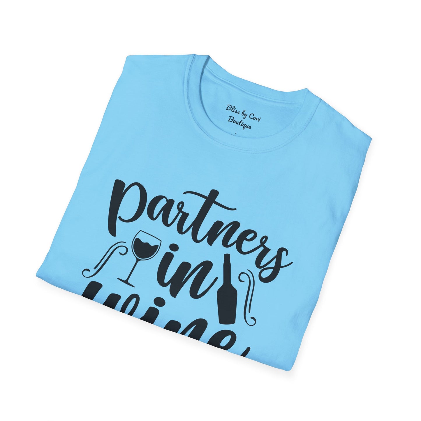 Partners In Wine Softstyle T-Shirt Available In 14 Colors