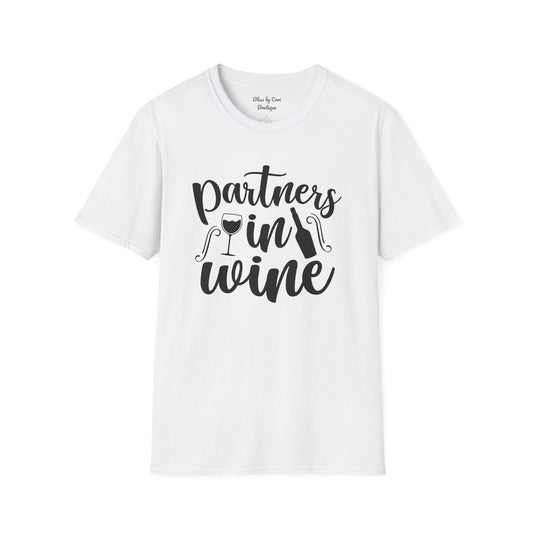 Partners In Wine Softstyle T-Shirt Available In 14 Colors