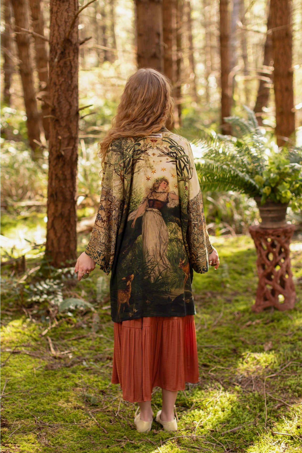 The Dawning Matineé (Mid-Length) Duster w/ Ophelia & Fawns *Pre Order* Ships October 2026
