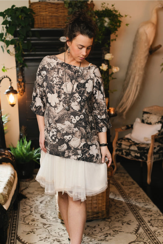 Market Of Stars - The Looking Glass Luxe Tee Bamboo Tunic Shirt