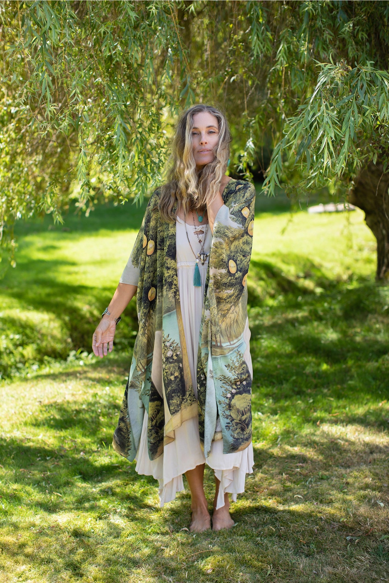 Market Of Stars Tree of Life Starduster Bamboo Bohemian Kimono