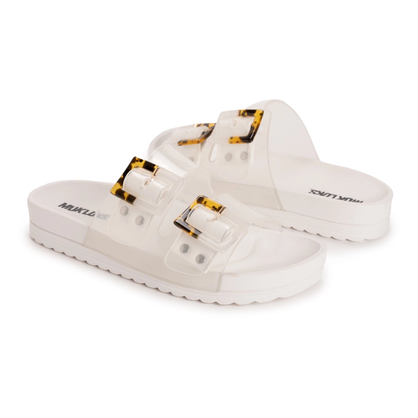 Muk Luks Women's Grand Cayman Lucite Sandal