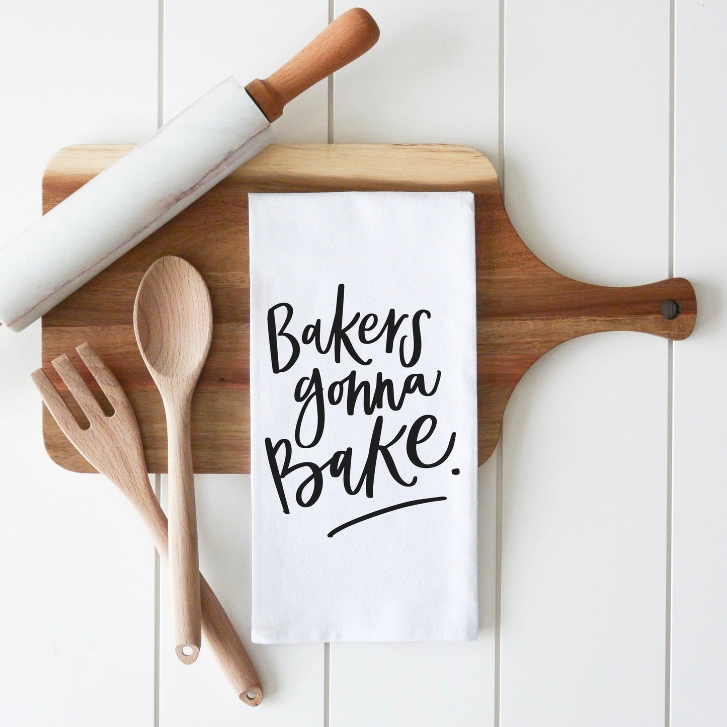 Bakers Gonna Bake Tea Towel