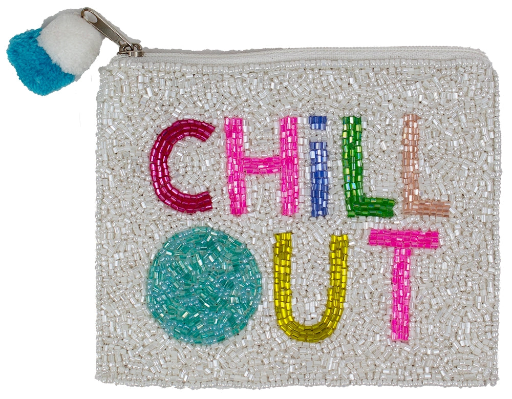 Chill Out Multi Beaded Coin Purse
