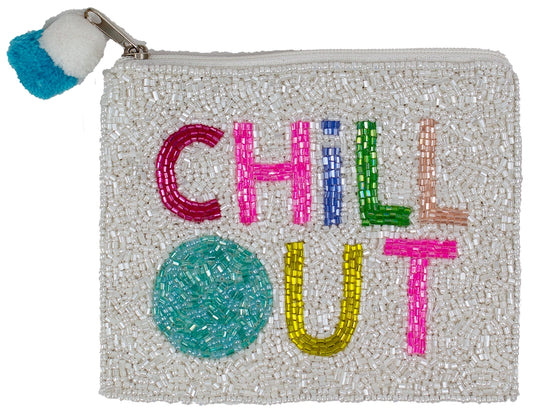 Chill Out Multi Beaded Coin Purse