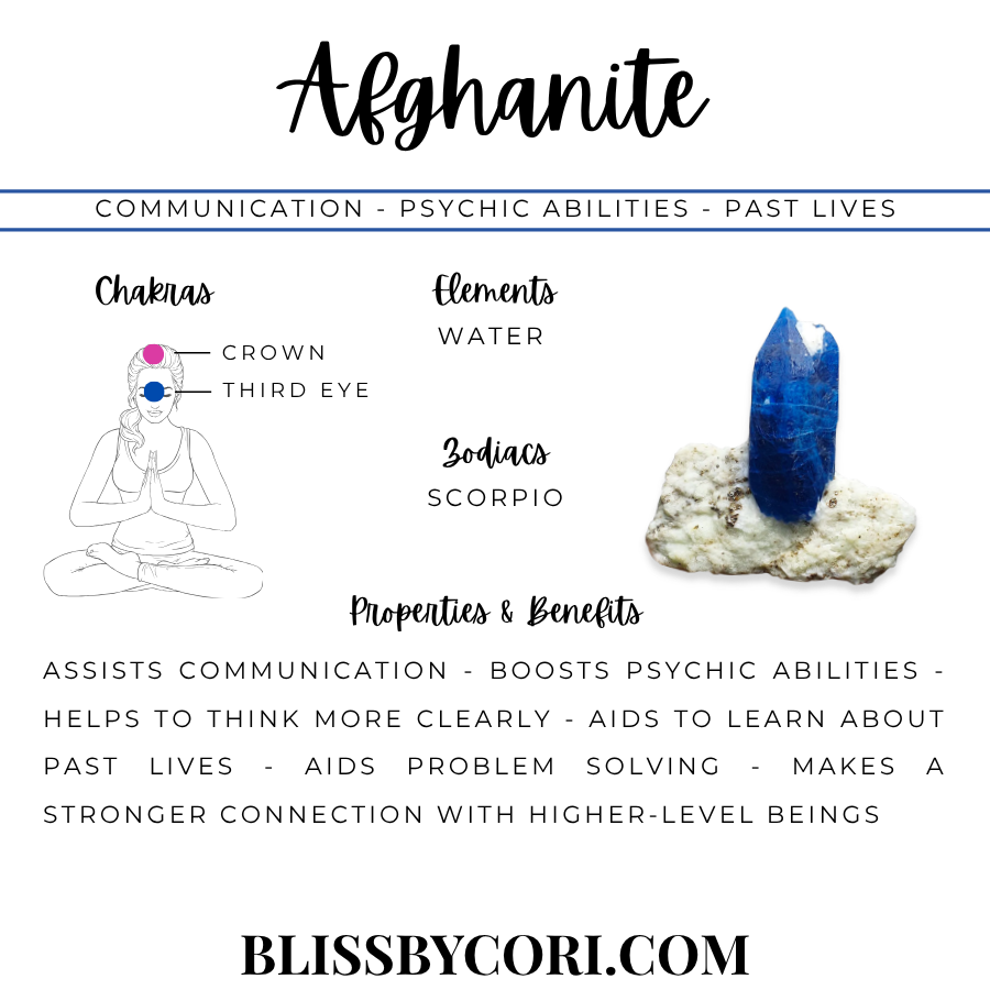 Rare Natural Afghanite Gemstone Bracelet