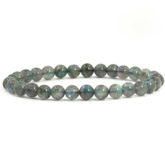 Labradorite Unisex Reiki Healing Beaded Gemstone Bracelet