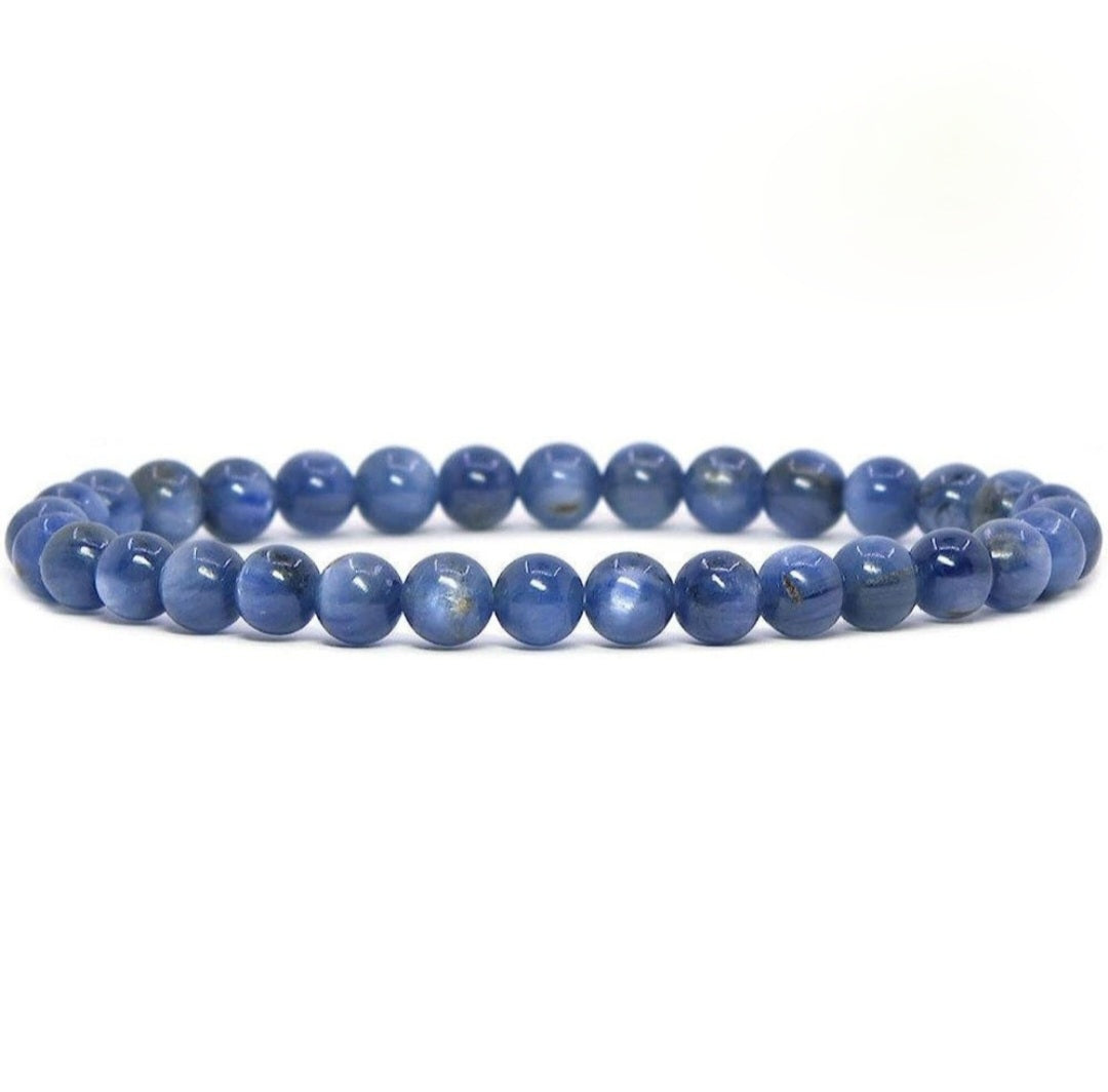 Kyanite Unisex Reiki Healing Beaded Gemstone Bracelet