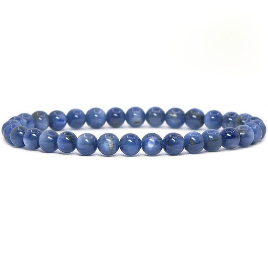 Kyanite Unisex Reiki Healing Beaded Gemstone Bracelet