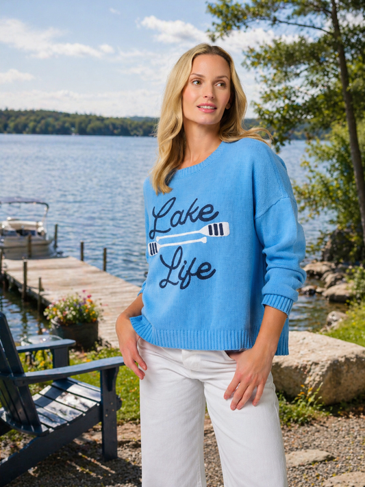 Lake Life Relaxed Fit Sweater