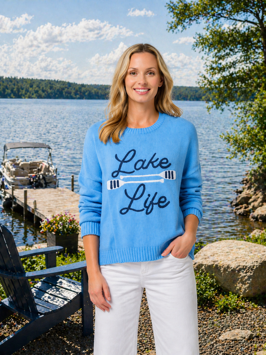 Lake Life Relaxed Fit Sweater