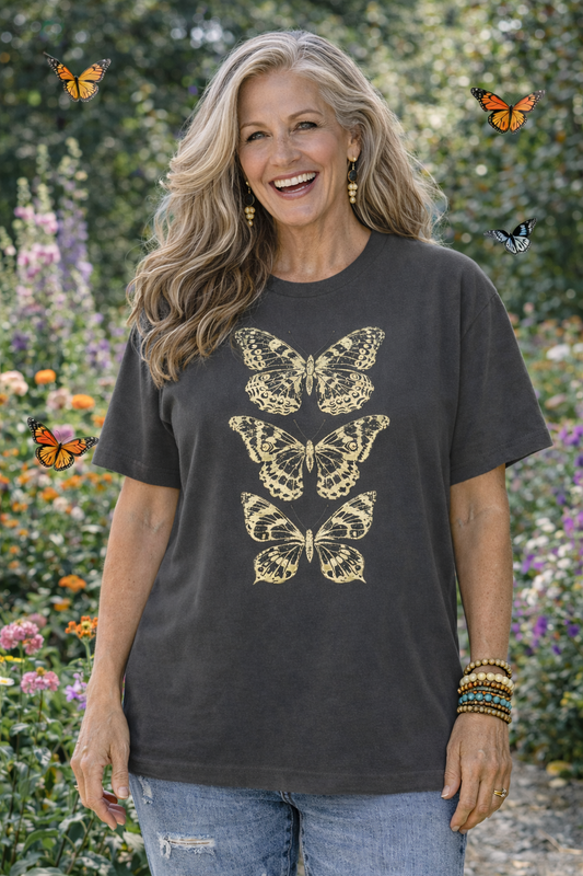 Vintage Butterfly Retro T-Shirt