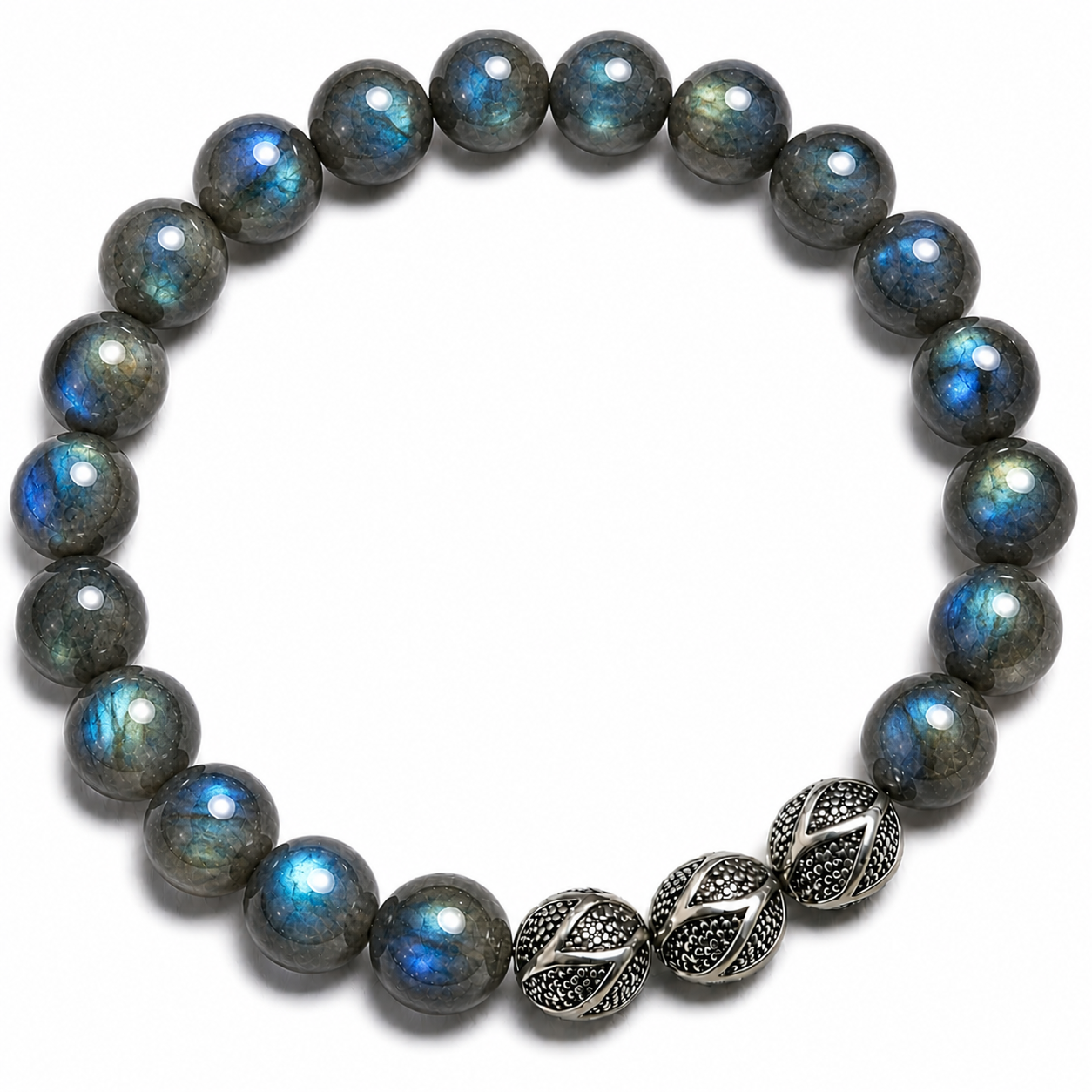 Labradorite Gemstone Bracelet