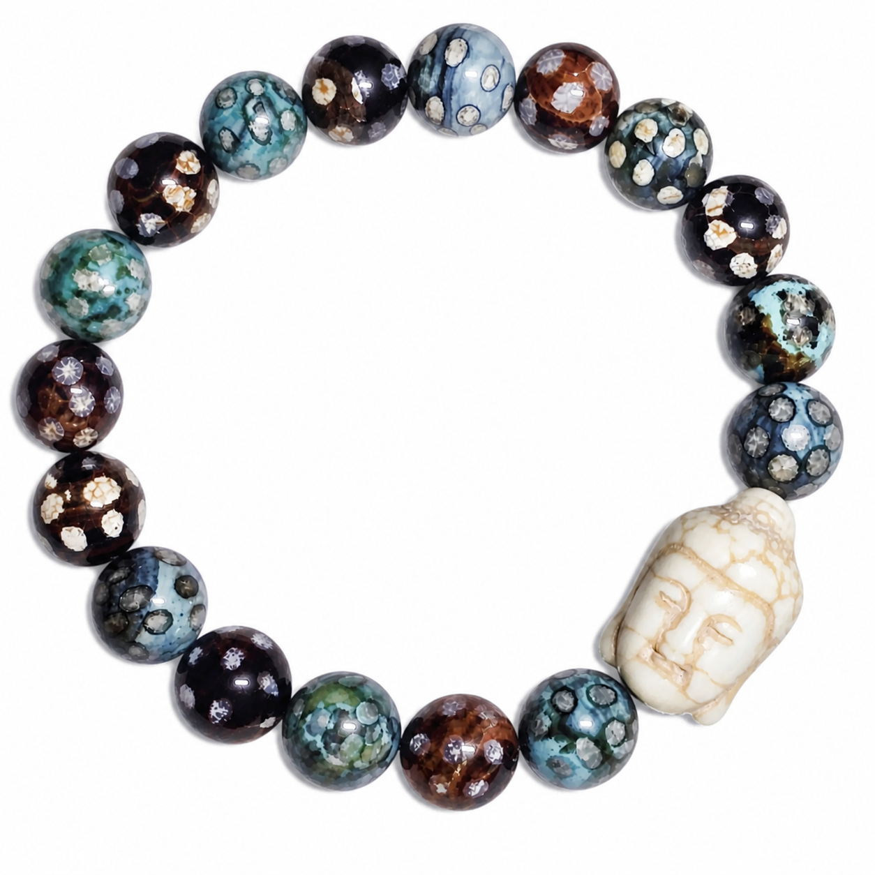Buddha Gemstone Bracelet