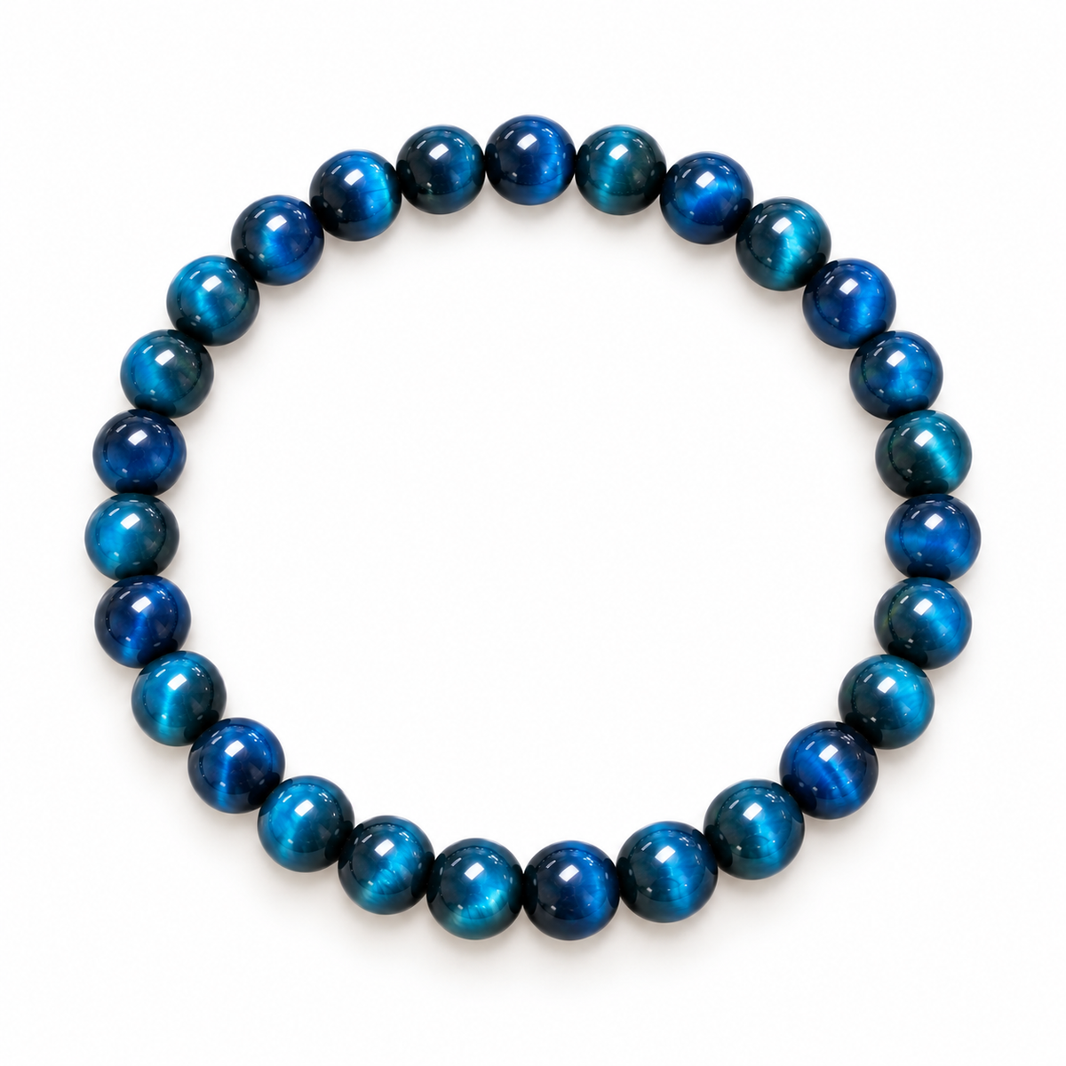 Complimentary blue tiger eye gemstone bracelet included with qualifying Market of Stars purchases | Bliss by Cori