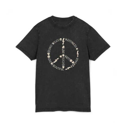 Vintage Peace Sign Retro T-Shirt
