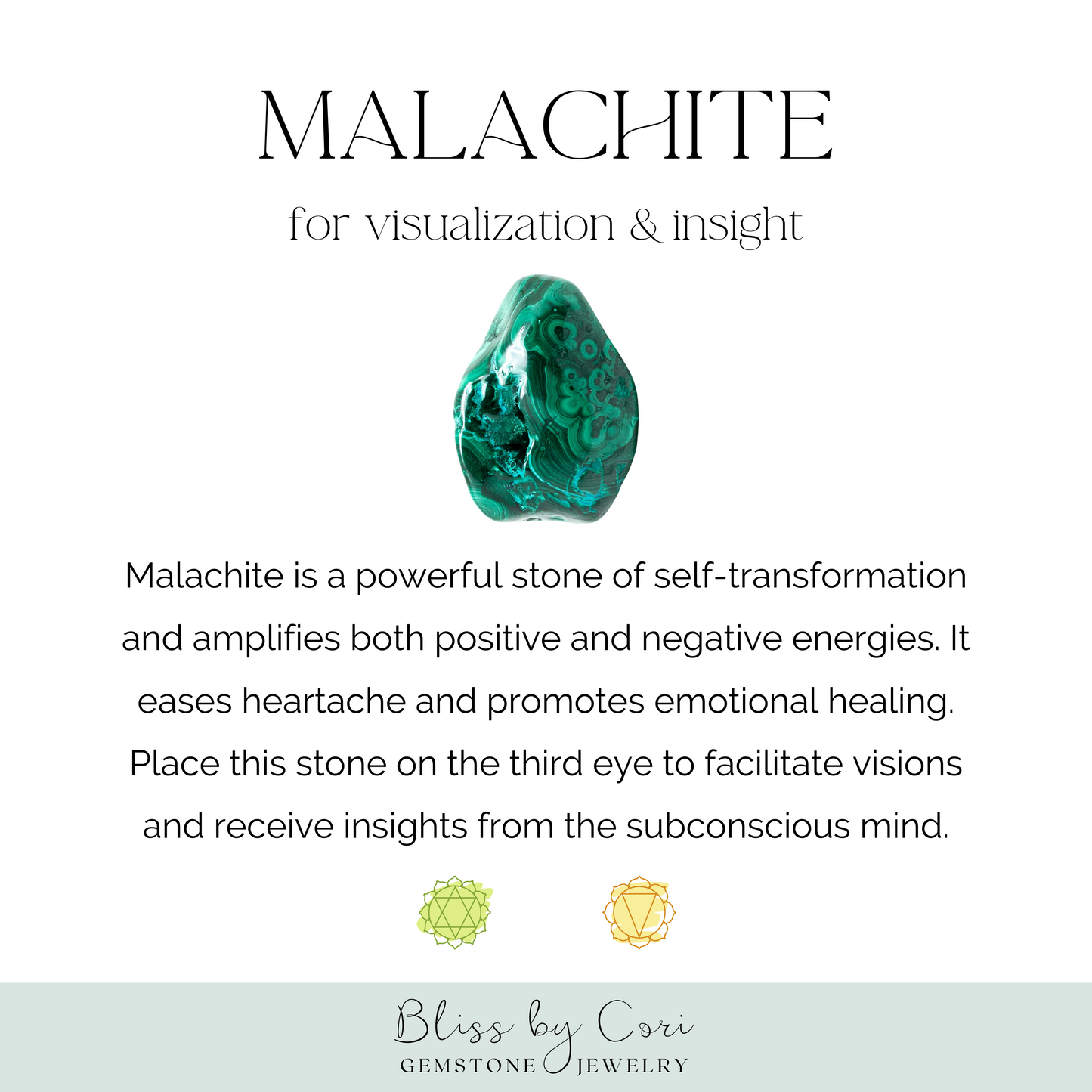 Malachite Unisex Reiki Healing Beaded Gemstone Bracelet