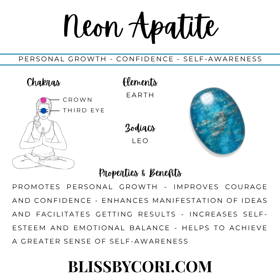 Neon Apatite Gemstone Bracelet