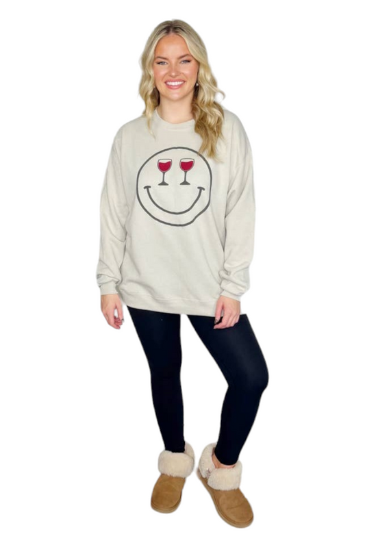 Wine Eyes Tee Sweatshirt