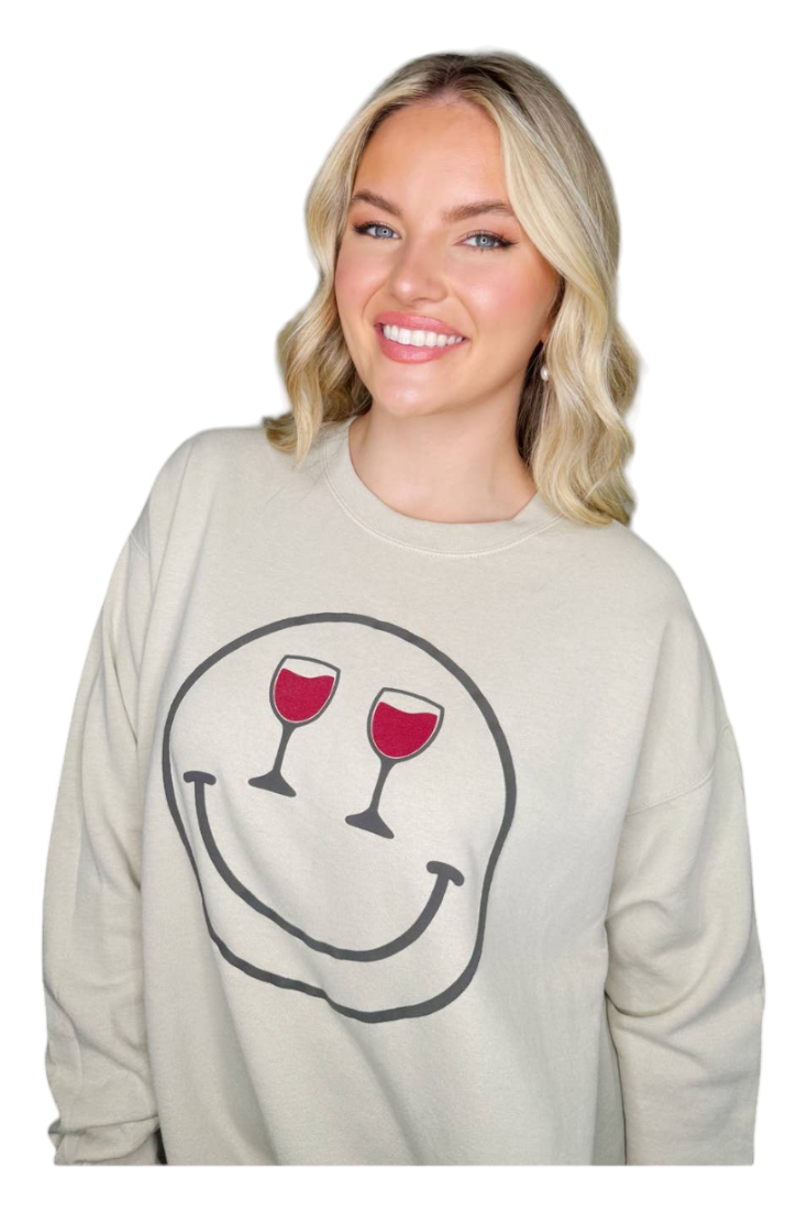 Wine Eyes Tee Sweatshirt