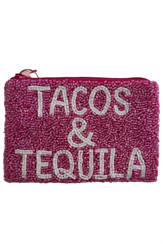 Tiana New York - Tacos & Tequila Multi Beaded Coin Purse