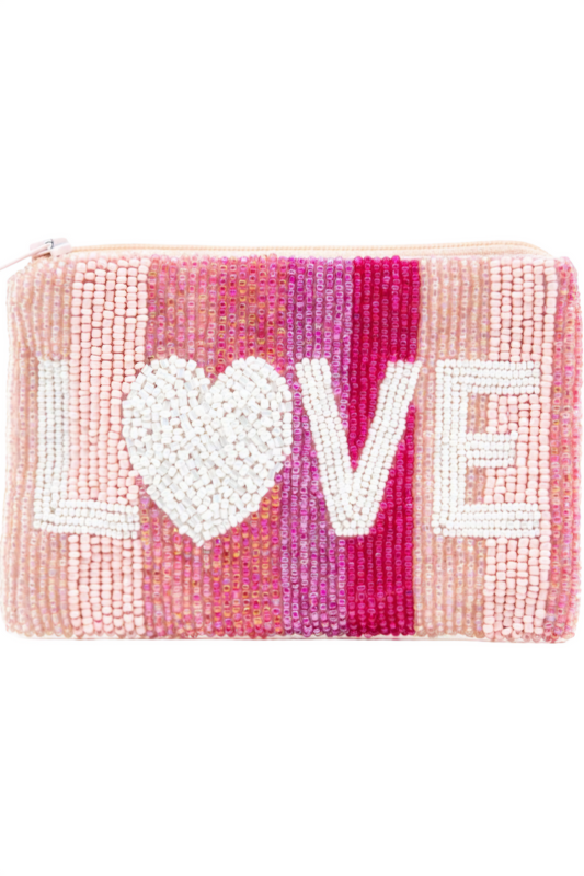 Tiana New York - LOVE Multi Beaded Coin Purse